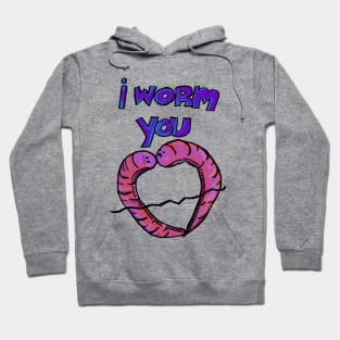 I worm you Hoodie